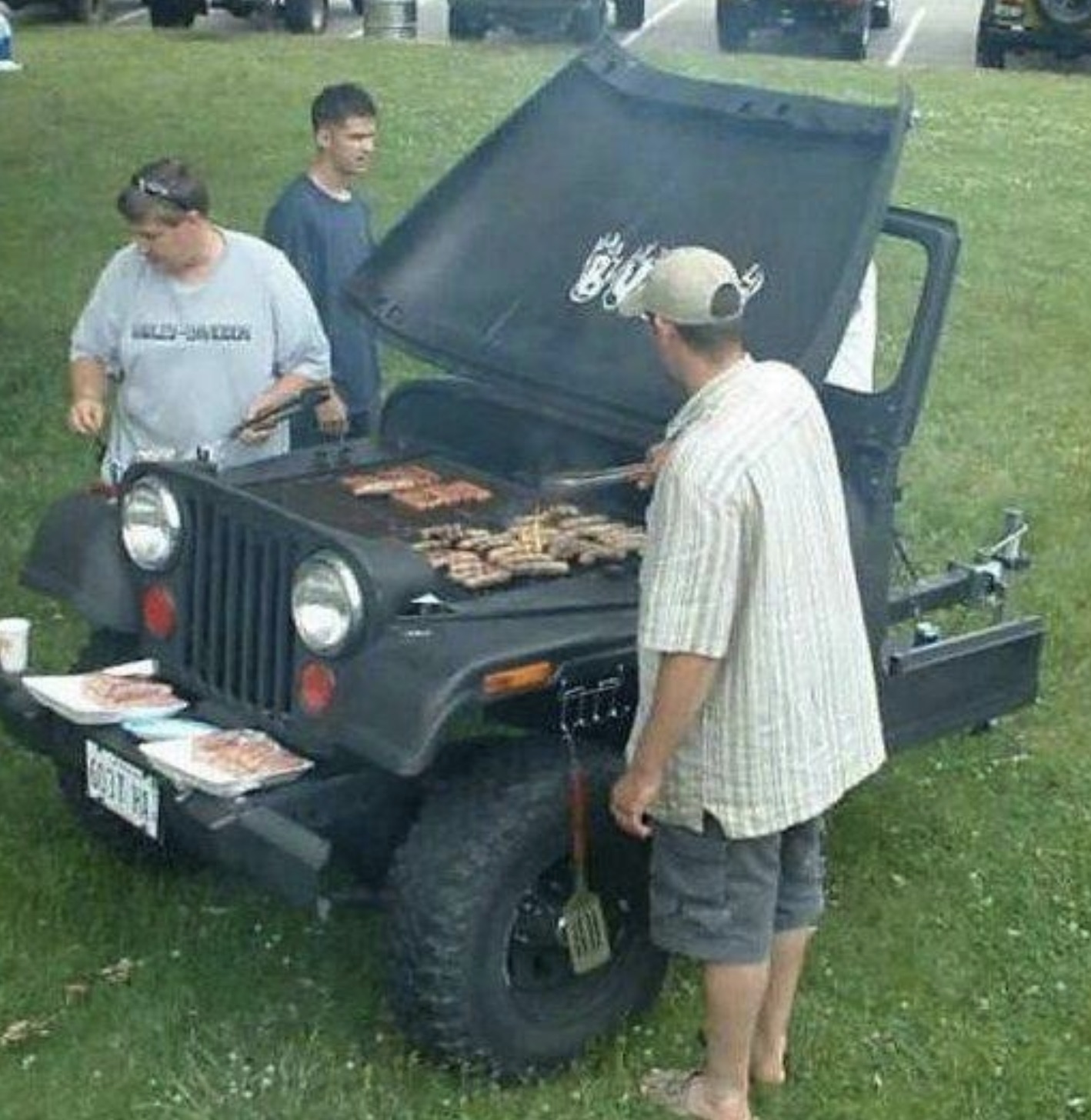 22 Vehicles Enjoying a Second Life as a Grill